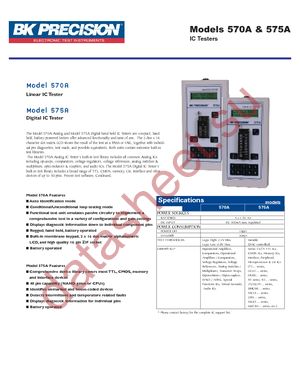 570A datasheet  